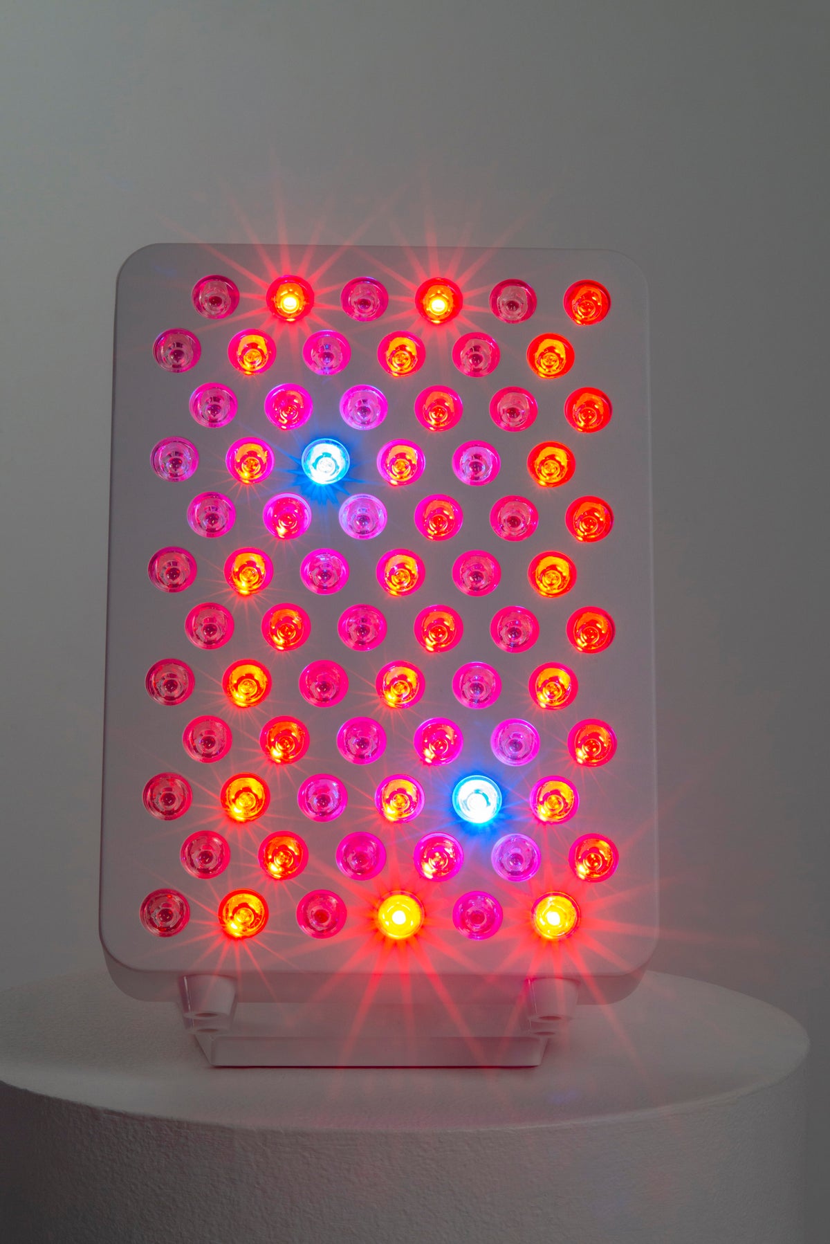 Ultra Mini 100 running blue, amber and red wavelengths together