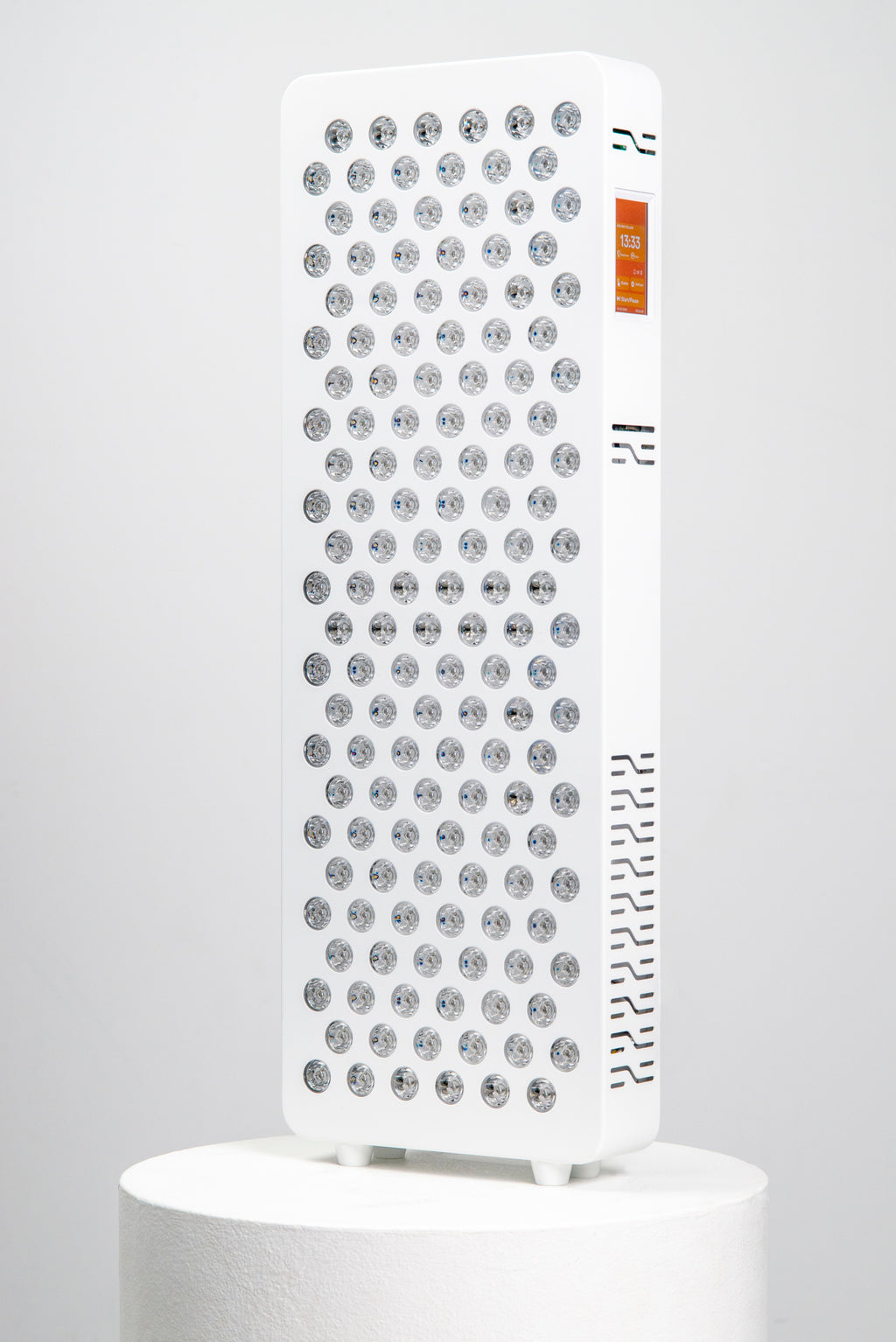 Ultra Pro 200 panel side profile showing the touchscreen and vents