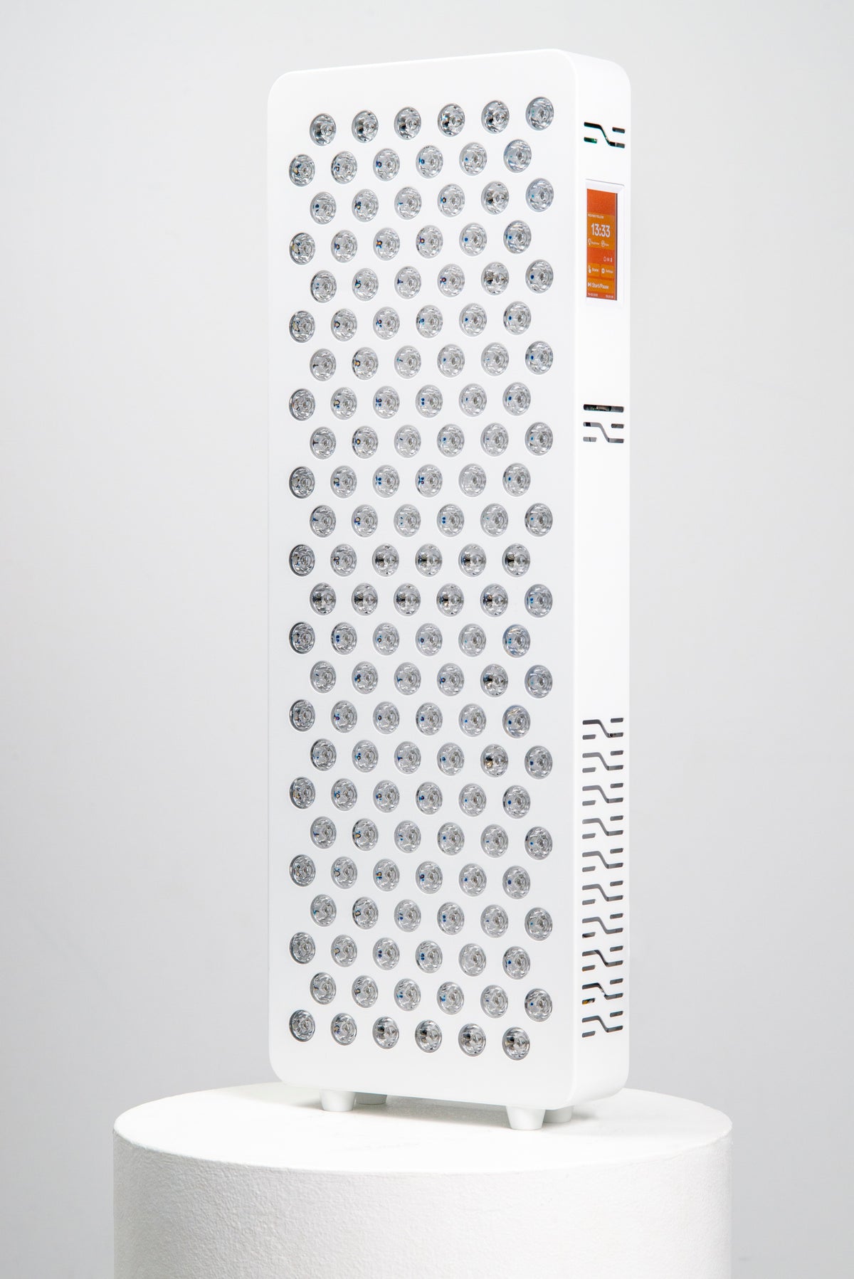 Ultra Pro 200 panel side profile showing the touchscreen and vents