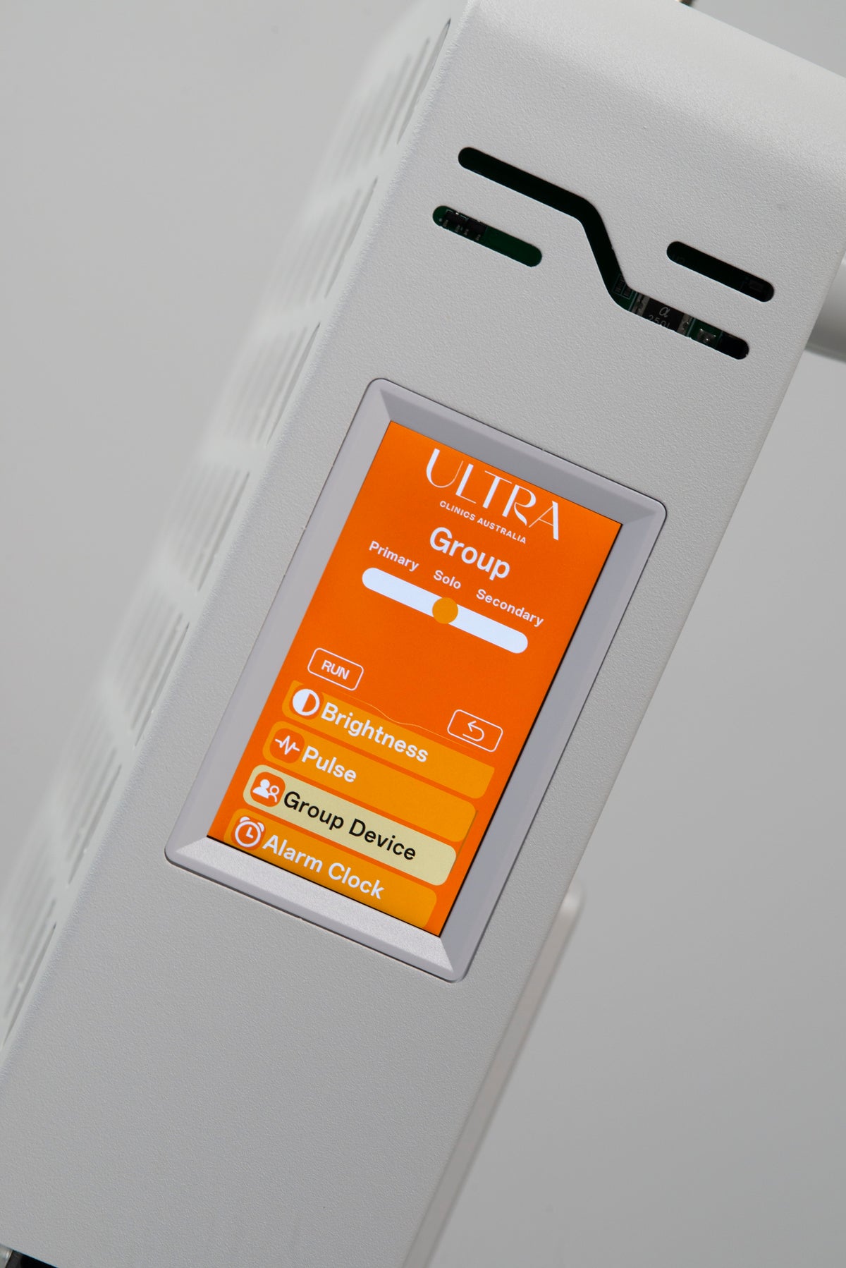 Ultra Pro 200 touchscreen wavelength group selection